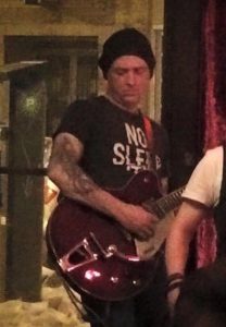 Scott Playing a gig