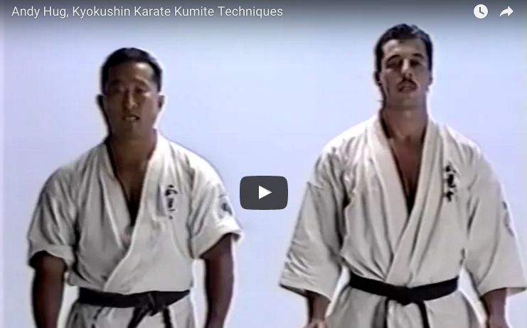 Andy Hug, Kyokushin Karate Kumite Techniques
