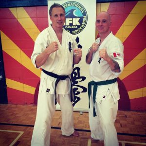 Shihan and the author Scott Heaney
